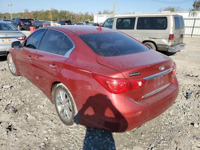 Photo 3 from auction – 2015 INFINITI Q50 BASE with VIN JN1BV7AP0FM332152
