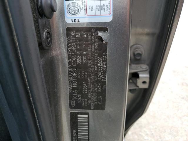 Photo 10 from auction – 2012 KIA FORTE EX with VIN KNAFU5A24C5515096