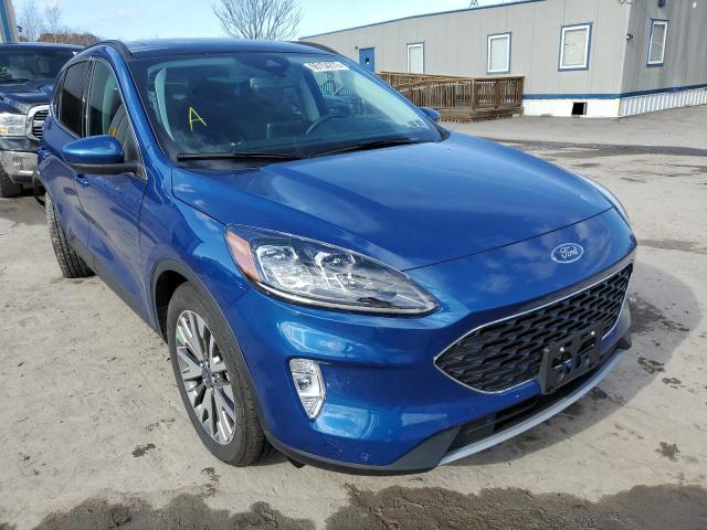 FORD ESCAPE TIT 2022 with VIN 1FMCU0DZ6NUA85576 - Photo from auction