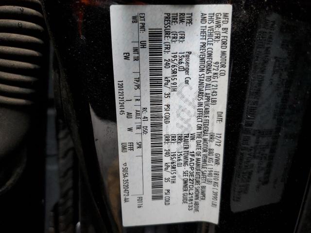 Photo 10 from auction – 2013 FORD FOCUS S with VIN 1FADP3E27DL218133