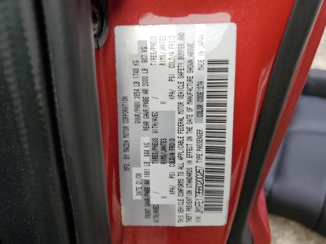 Photo 10 from auction – 2006 MAZDA RX8 with VIN JM1FE173560200267