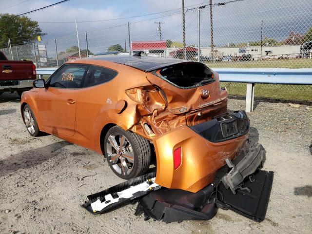 Photo 3 from auction – 2016 HYUNDAI VELOSTER with VIN KMHTC6AD5GU273278