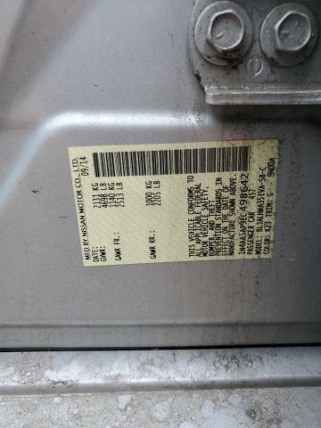 Zdjęcie 10 z aukcji – 2014 NISSAN MAXIMA S z VIN 1N4AA5AP9EC498642