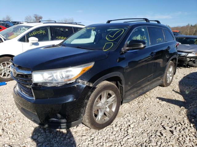 Photo 2 from auction – 2014 TOYOTA HIGHLANDER with VIN 5TDDKRFH6ES056297