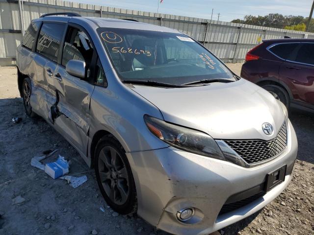 TOYOTA SIENNA SPO 2015 with VIN 5TDXK3DC6FS568693 - Photo from auction
