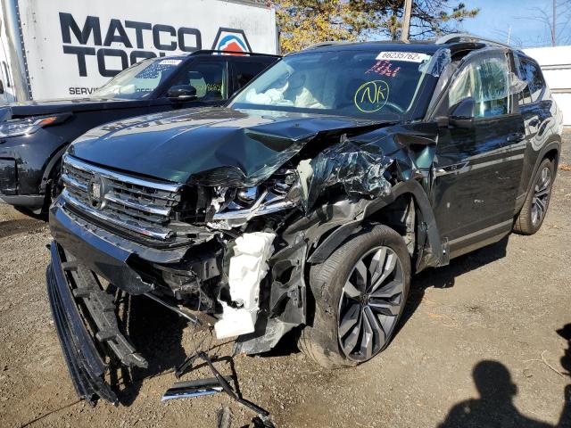 Photo 2 from auction – 2021 VOLKSWAGEN ATLAS SEL with VIN 1V2SR2CA6MC579741