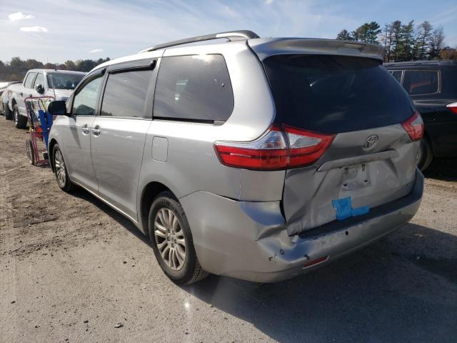 Photo 3 from auction – 2015 TOYOTA SIENNA XLE with VIN 5TDYK3DC3FS581986
