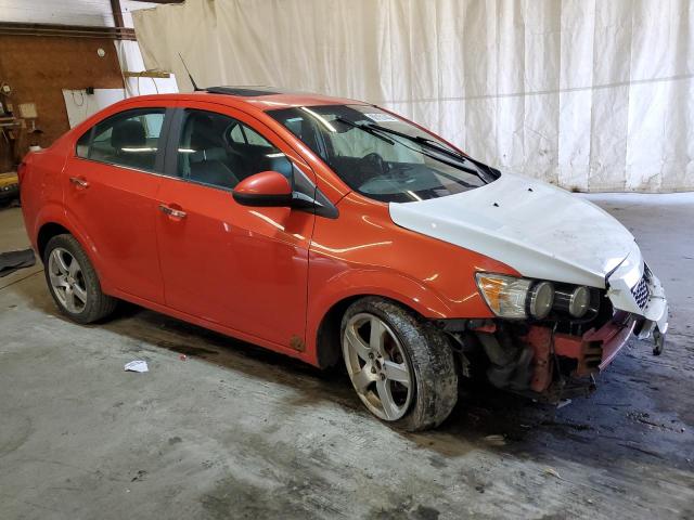 CHEVROLET SONIC LTZ 2012 with VIN 1G1JE5SH8C4100391 - Photo from auction