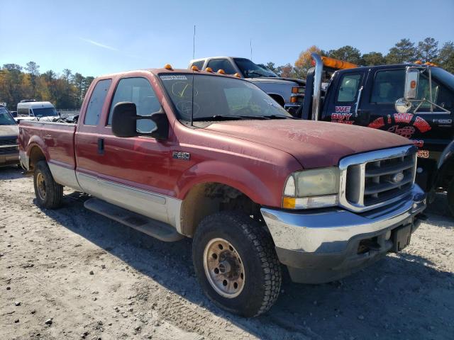 FORD F250 SUPER 2003 with VIN 1FTNX21L03EA88433 - Photo from auction