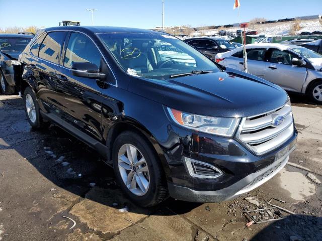 FORD EDGE SEL 2017 with VIN 2FMPK4J87HBB10800 - Photo from auction