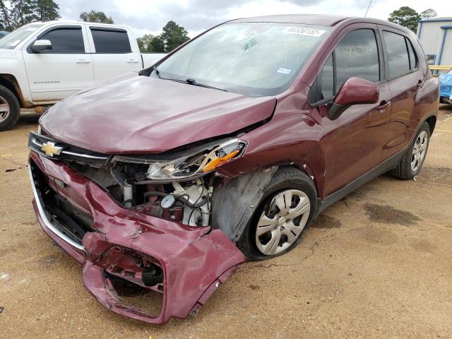 Photo 2 from auction – 2017 CHEVROLET TRAX LS with VIN 3GNCJKSB7HL154019