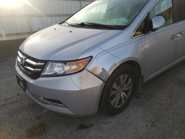 Photo 9 from auction – 2014 HONDA ODYSSEY EX with VIN 5FNRL5H68EB062291