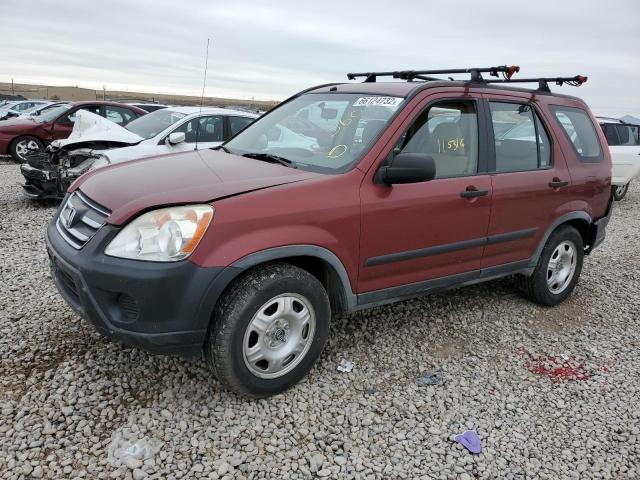 Photo 2 from auction – 2006 HONDA CR-V LX with VIN JHLRD78576C059352