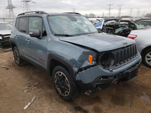 JEEP RENEGADE T 2017 with VIN ZACCJBCB6HPE46288 - Photo from auction