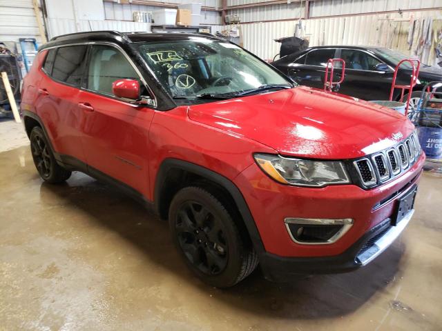JEEP COMPASS LI 2019 with VIN 3C4NJDCB7KT748192 - Photo from auction