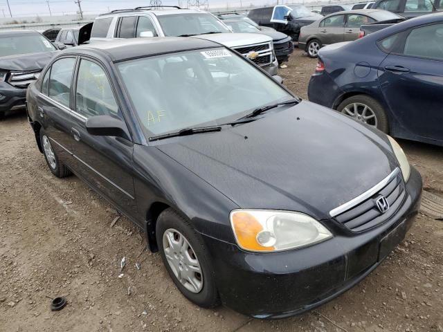 HONDA CIVIC LX 2002 with VIN 1HGES16542L042053 - Photo from auction