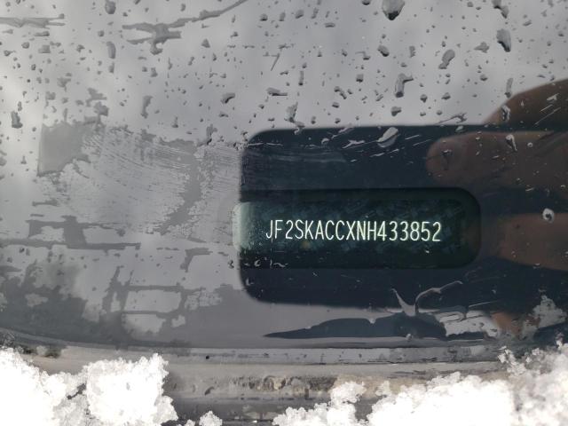 Photo 10 from auction – 2022 SUBARU FORESTER with VIN JF2SKACCXNH433852