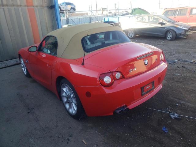 Снимка 3 от търг – 2005 BMW Z4 2.5 с VIN 4USBT33595LS58493