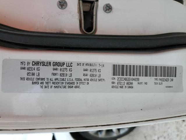 Photo 10 from auction – 2014 CHRYSLER 300 S with VIN 2C3CCABG3EH340299