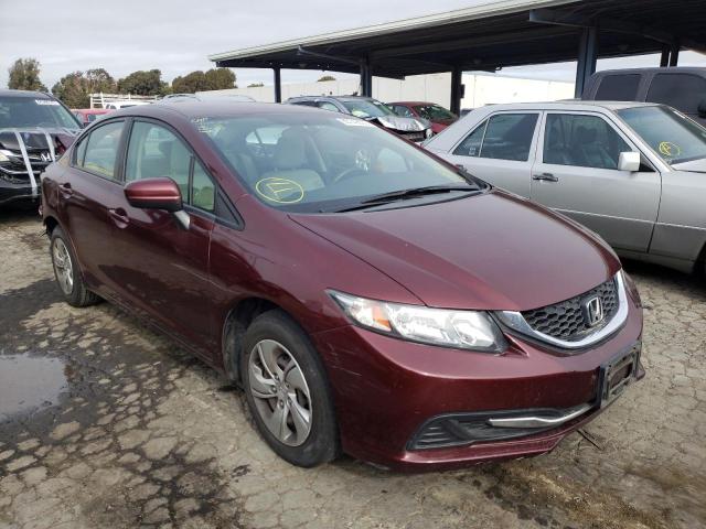 HONDA CIVIC LX 2015 with VIN 19XFB2F59FE267978 - Photo from auction