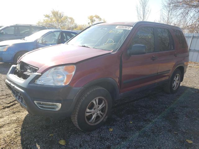 Photo 2 from auction – 2004 HONDA CR-V LX with VIN JHLRD78444C807771