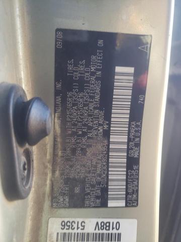 Photo 10 from auction – 2009 TOYOTA SIENNA CE with VIN 5TDZK23C49S249544