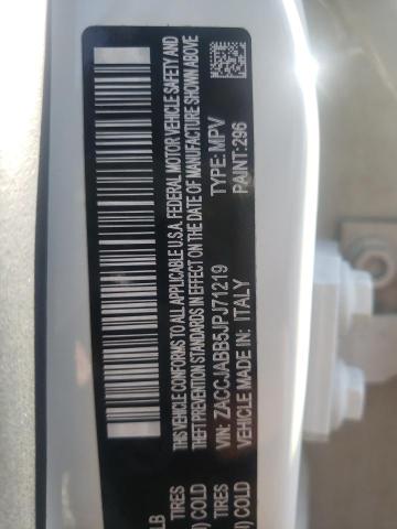 Photo 10 from auction – 2018 JEEP RENEGADE L with VIN ZACCJABB5JPJ71219