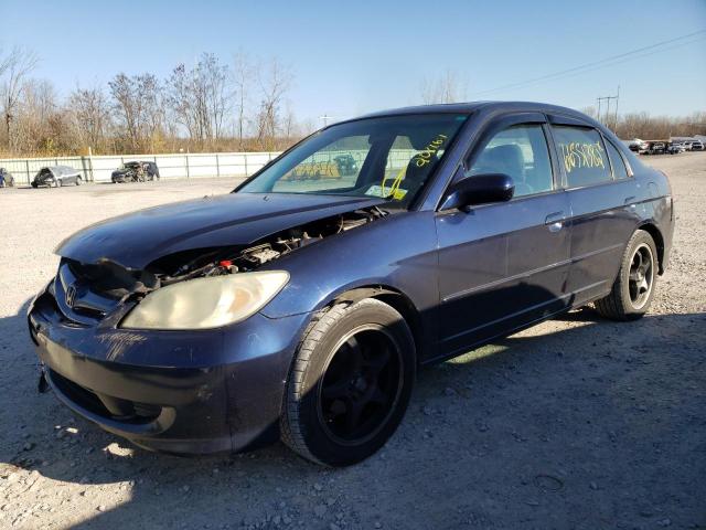Photo 2 from auction – 2004 HONDA CIVIC EX with VIN 2HGES26704H537695