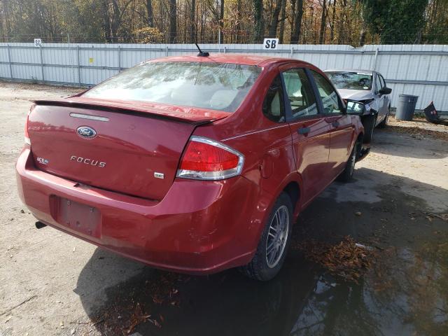 Photo 4 from auction – 2011 FORD FOCUS SE with VIN 1FAHP3FN8BW140399