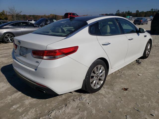 Photo 4 from auction – 2016 KIA OPTIMA EX with VIN 5XXGU4L34GG080430