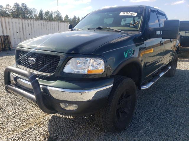 Photo 2 from auction – 2002 FORD F150 SUPER with VIN 1FTRW08L62KC57160