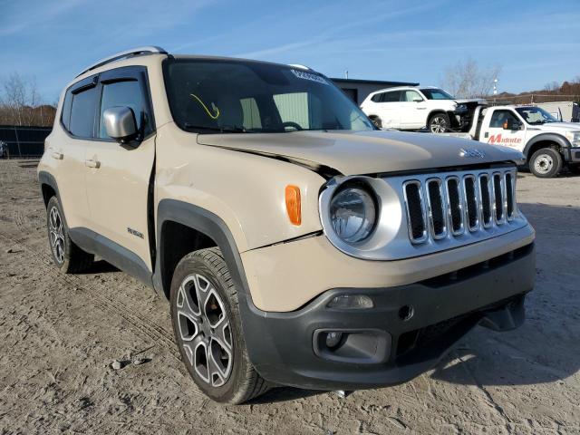 JEEP RENEGADE L 2015 with VIN ZACCJBDT8FPB77358 - Photo from auction