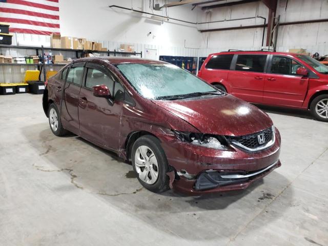 HONDA CIVIC LX 2014 with VIN 19XFB2F50EE055016 - Photo from auction