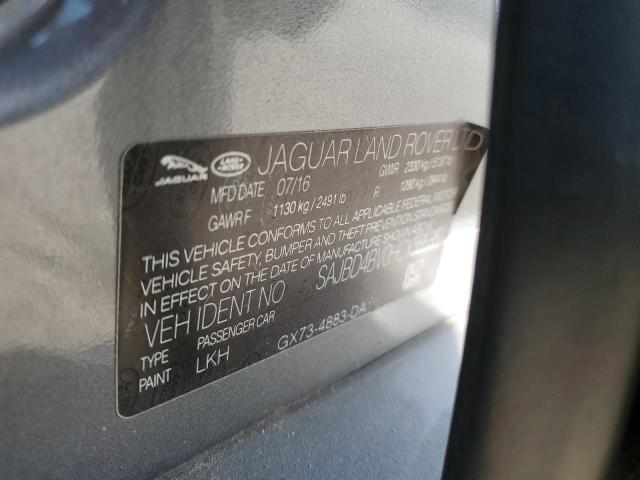 Photo 10 from auction – 2017 JAGUAR XF PREMIUM with VIN SAJBD4BV0HCY38585