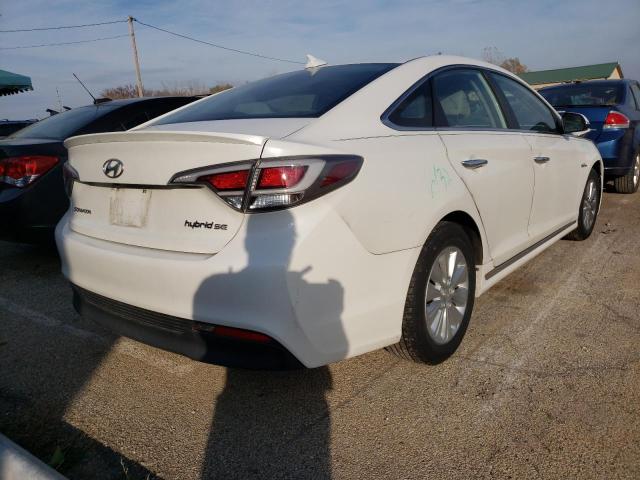 Photo 4 from auction – 2016 HYUNDAI SONATA HYB with VIN KMHE24L17GA015445