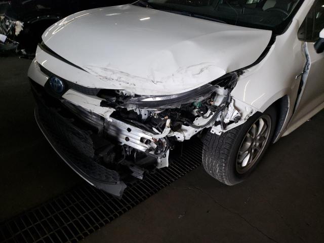 Photo 9 from auction – 2020 TOYOTA COROLLA LE with VIN JTDEBRBE9LJ027080