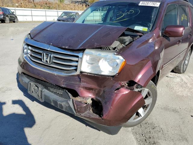 Photo 9 from auction – 2013 HONDA PILOT TOUR with VIN 5FNYF4H96DB047567