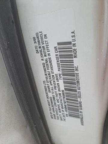 Photo 10 from auction – 2000 SUBARU LEGACY OUT with VIN 4S3BH6750Y7659835