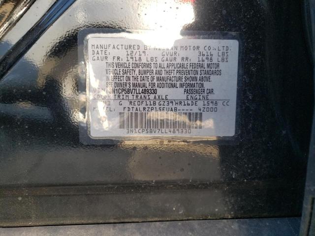 Photo 10 from auction – 2020 NISSAN KICKS S with VIN 3N1CP5BV7LL489330