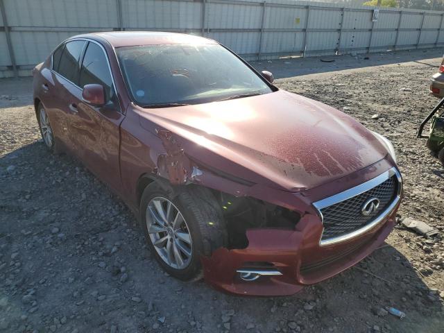INFINITI Q50 BASE 2015 with VIN JN1BV7AP0FM332152 - Photo from auction
