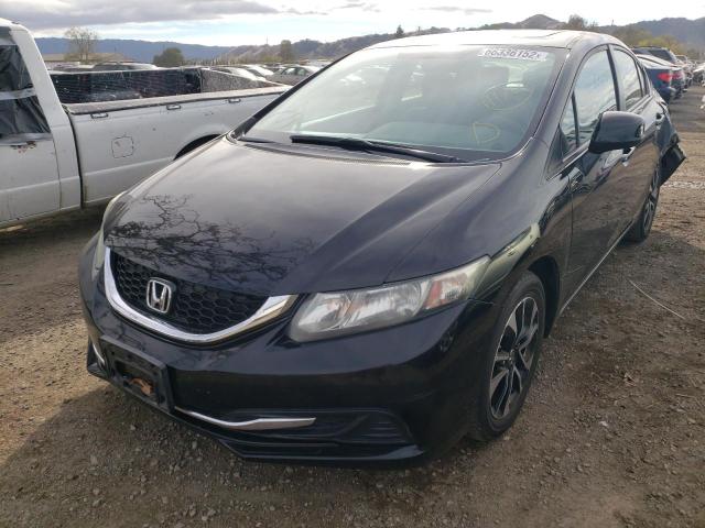 Photo 2 from auction – 2013 HONDA CIVIC EX with VIN 19XFB2F87DE224733