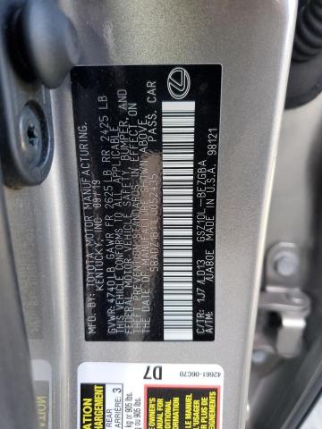 Photo 10 from auction – 2020 LEXUS ES 350 with VIN 58ADZ1B11LU052435