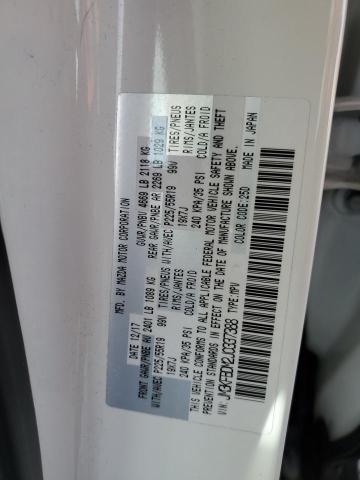 Photo 10 from auction – 2018 MAZDA CX-5 GRAND with VIN JM3KFBDM2J0337388