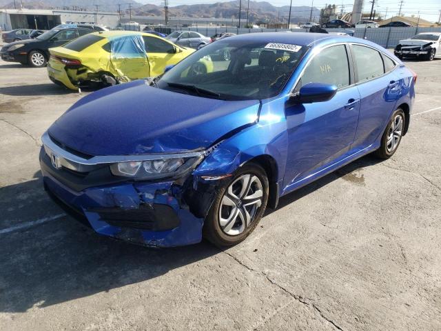Photo 2 from auction – 2017 HONDA CIVIC LX with VIN 2HGFC2F50HH560562