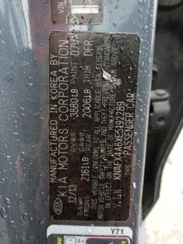 Photo 10 from auction – 2014 KIA FORTE LX with VIN KNAFX4A6XE5192289