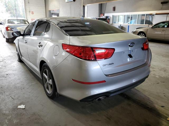 Photo 3 from auction – 2014 KIA OPTIMA LX with VIN 5XXGM4A70EG312847