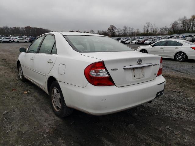 Photo 3 from auction – 2002 TOYOTA CAMRY LE with VIN 4T1BF32K32U034822