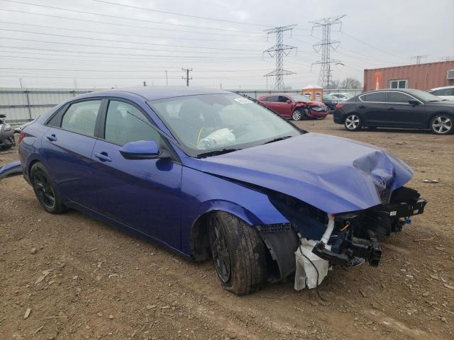 HYUNDAI ELANTRA SE 2022 with VIN KMHLS4AG5NU308917 - Photo from auction