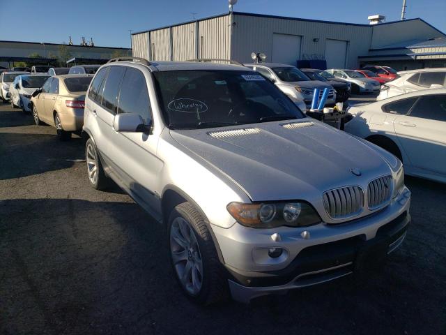 BMW X5 4.8IS 2004 with VIN 5UXFA935X4LE81383 - Photo from auction