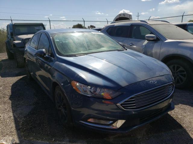 Photo 1 from auction – 2018 FORD FUSION SE with VIN 3FA6P0HD9JR265309